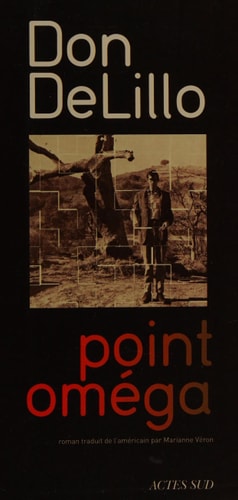 POINT OMEGA, de Don DeLillo | portada del libro