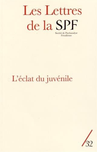 LETTRES DE LA SPF N32. L'ECLAT DU JUVENI, de Philippe Porret | portada del libro