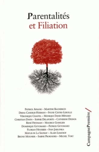 PARENTALITES ET FILIATION, de Patrick Avrane | portada del libro