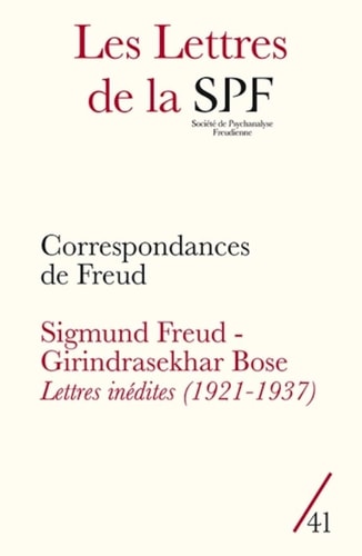 LES LETTRES DE LA SPF N.41, de Collectif | portada del libro