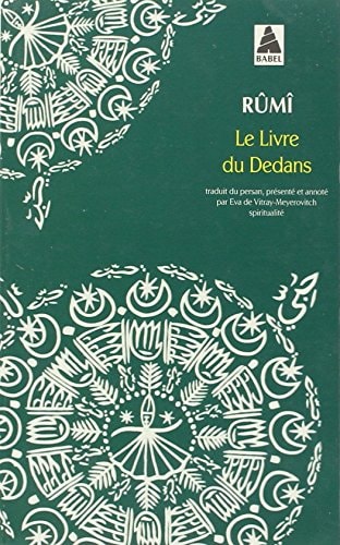LE LIVRE DU DEDANS, de Ǧalāl al-Dīn Rūmī | portada del libro