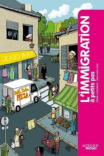 L'IMMIGRATION A PETITS PAS, de Sophie Lamoureux | portada del libro