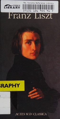 FRANZ LISZT, de Jean-Yves Clément | portada del libro