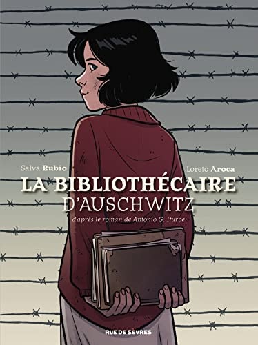 A BIBLIOTHECAIRE D'AUSCHWITZ, de Salva Rubio | portada del libro