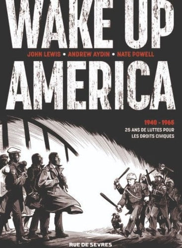 AKE UP AMERICA 1940-1965 25 ANS, de Andrew Aydin | portada del libro