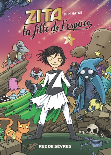ITA, LA FILLE DE L'ESPACE T3 NED, de Ben Hatke | portada del libro