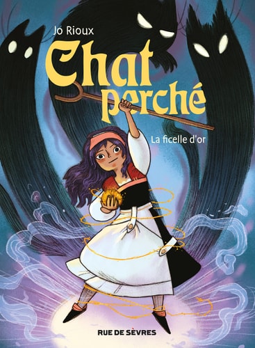 HAT PERCHE T1 LA FICELLE D'OR, de Jo Rioux | portada del libro