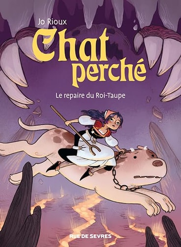 HAT PERCHE T2 : LE REPAIRE DU ROI-TAUPE, de Jo-Anne Rioux | portada del libro