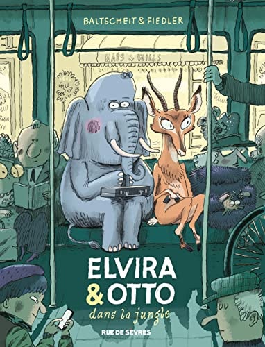 LVIRA & OTTO T1 DANS LA JUNGLE, de Martin Baltscheit | portada del libro