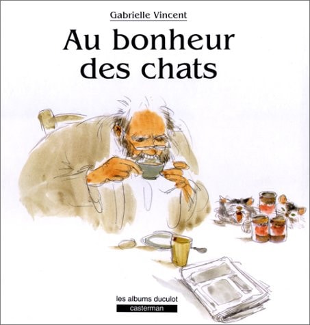 AU BONHEUR DES CHATS, de Gabrielle Vincent | portada del libro