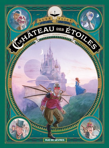 E CHATEAU DES ETOILES T5 DE MARS, de Alex Alice | portada del libro
