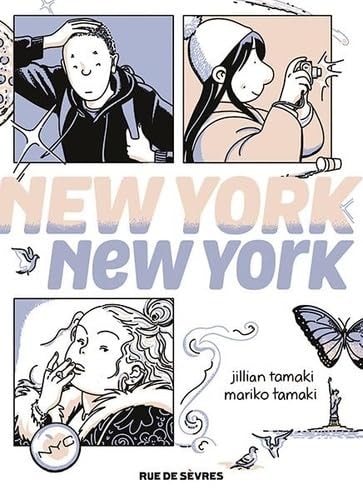 EW YORK, NEW YORK, de Jillian Tamaki | portada del libro