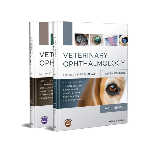 VETERINARY OPHTHALMOLOGY 2 VOLUME SET, de Kirk N. Gelatt | portada del libro
