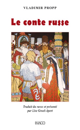 E CONTE RUSSE, de Vladimir Iakovlevitch Propp | portada del libro