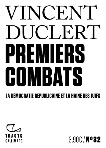 PREMIERS COMBATS, de Vincent Duclert | portada del libro