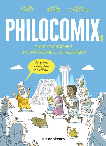 HILOCOMIX T1 DIX PHILOSOPHES DIX, de Jean-Philippe Thivet | portada del libro