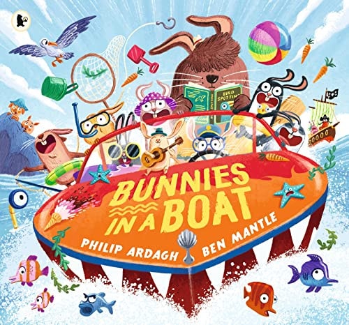 BUNNIES IN A BOAT, de Philip Ardagh | portada del libro
