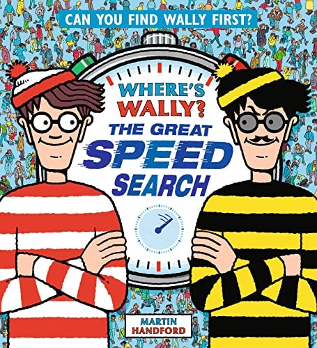 WHERE'S WALLY THE GREAT SPEED SEARCH, de Martin Handford | portada del libro
