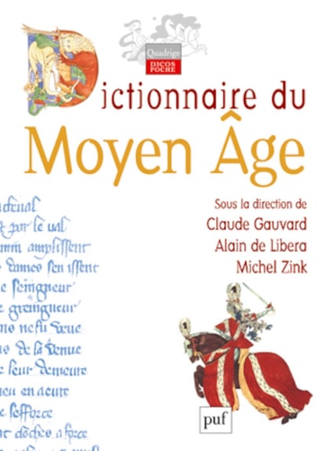 ICTIONNAIRE DU MOYEN AGE, de Alain de Libera | portada del libro