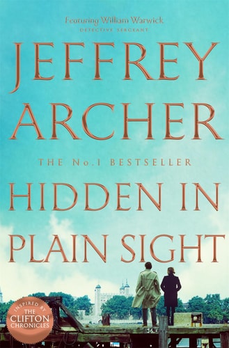 HIDDEN IN PLAIN SIGHT, de Jeffrey Archer | portada del libro