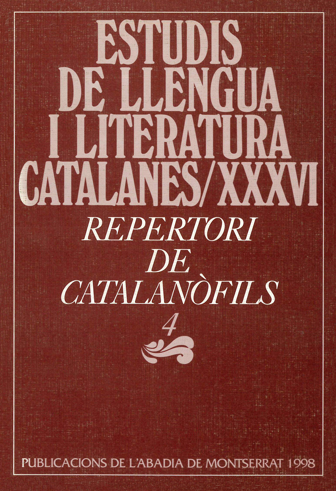 Repertori de catalanòfils, 4, de Varios autores | portada del libro