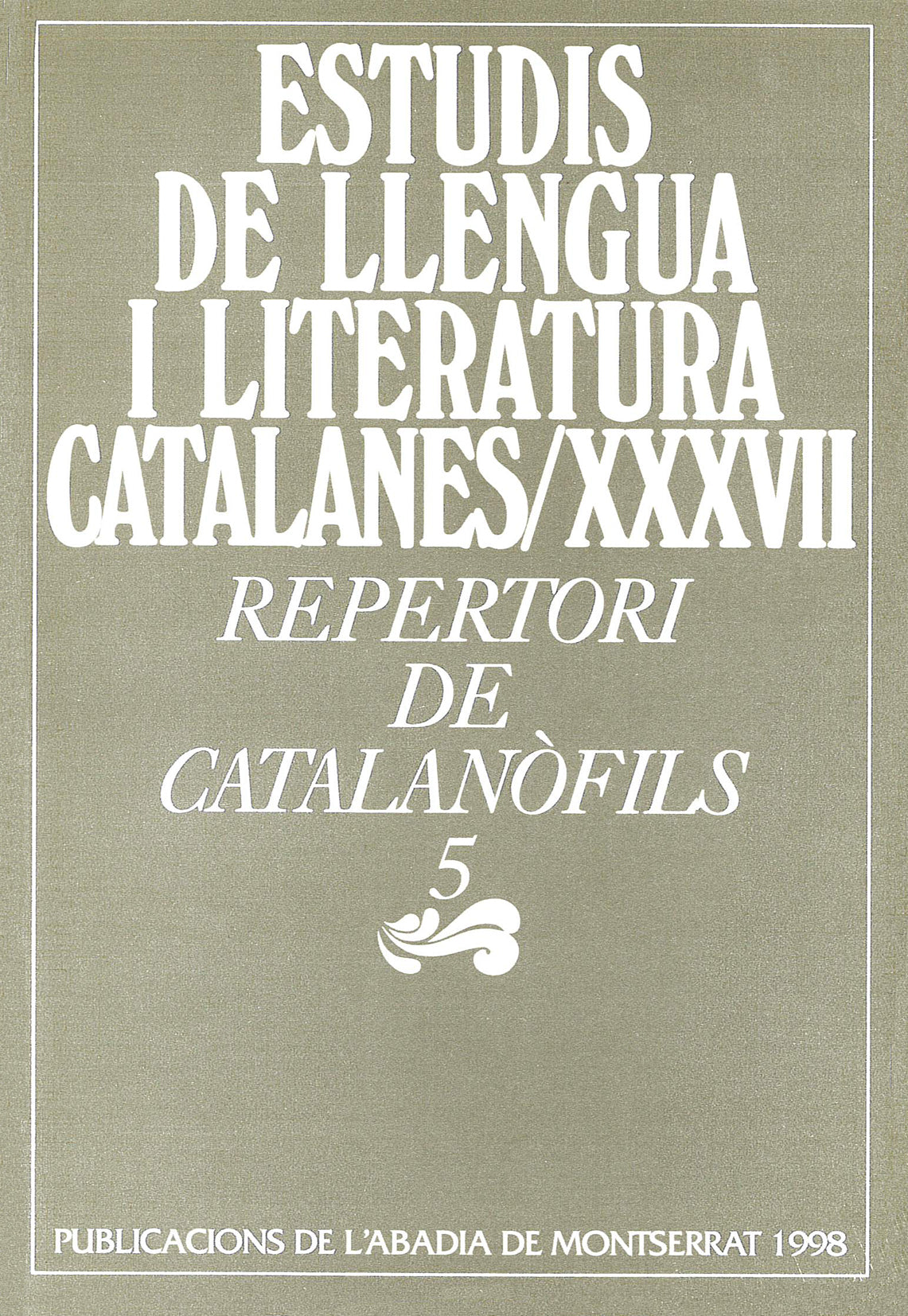 Repertori de catalanòfils, 5, de Varios autores | portada del libro