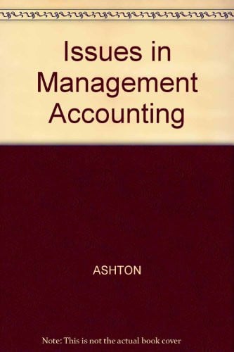 ISSUES MANAGEMENT ACCOUNTING.***, de ASHTON | portada del libro