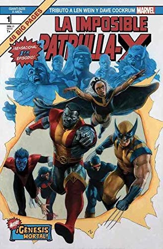 IMPOSIBLE PATRULLA-X GENESIS MORTAL WEIN, de AA.VV. | portada del libro