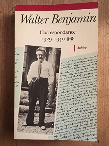 CORRESPONDANCE T2 1929-1942, de Walter Benjamin | portada del libro