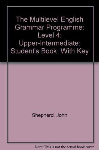 MULTILEVEL ENGLISH GRAMMAR ST.BOOK KEY, de SHEPHERD | portada del libro