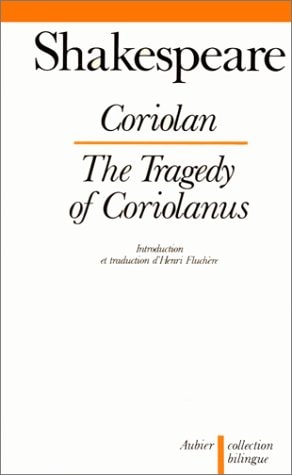 CORIOLAN (BILINGUE), de William Shakespeare | portada del libro