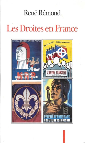 LES DROITES EN FRANCE, de Rémond | portada del libro
