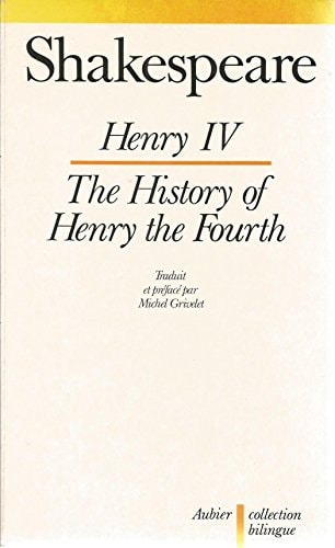 L'HISTOIRE D'HENRY IV PREMIERE PARTIE, de William Shakespeare | portada del libro