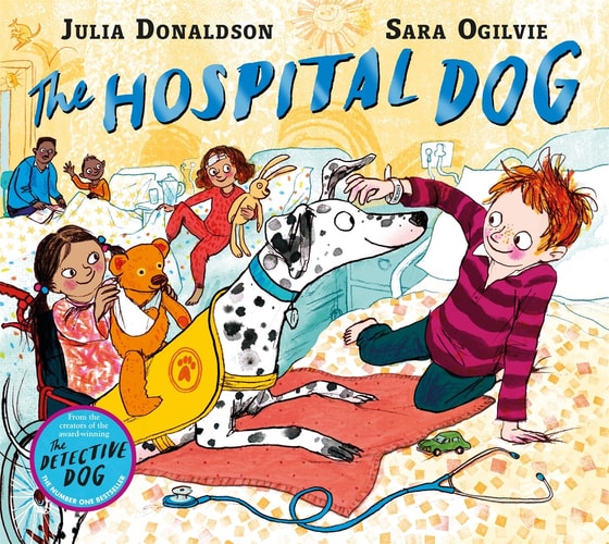 THE HOSPITAL DOG, de Julia Donaldson | portada del libro