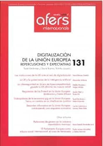 REVISTA CIDOB D'AFERS 131 DIGITALIZACION UNION EUROPEA | portada del libro