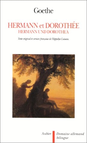 HERMANN ET DOROTHEE, de Johann Wolfgang von Goethe | portada del libro