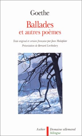 BALLADES ET AUTRES POEMES, de Johann Wolfgang von Goethe | portada del libro