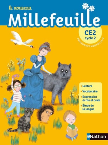 LE NOUVEAU MILLEFEUILLE CE2 CYCLE, de Christian Demongin | portada del libro