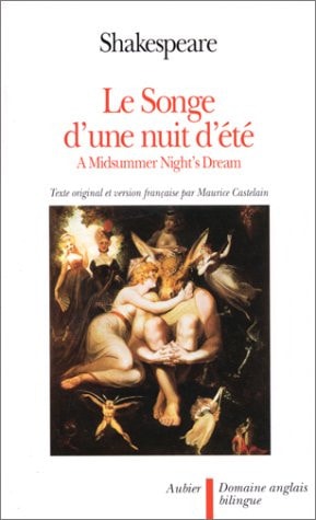 LE SONGE D'UNE NUIT D'ETE A MIDSUMMER NIGHT'S DREAM, de William Shakespeare | portada del libro