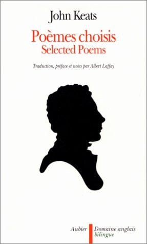 POEMES CHOISIS, de John Keats | portada del libro