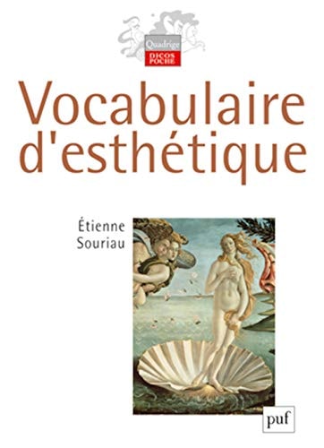 OCABULAIRE D'ESTHETIQUE, de Étienne Souriau | portada del libro