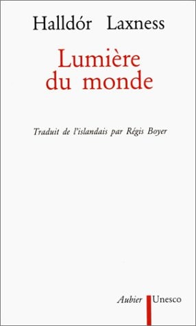 LA LUMIERE DU MONDE, de Laxness | portada del libro
