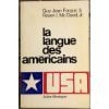 LA LANGUE DES AMERICAINS, de Forgue | portada del libro