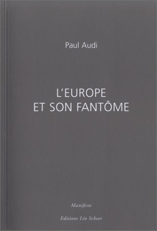 'EUROPE ET SON FANTOME, de Paul Audi | portada del libro