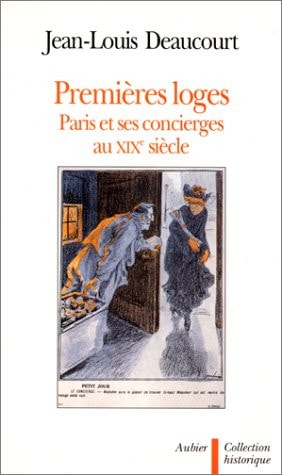 PREMIERES LOGES, de Deaucourt | portada del libro