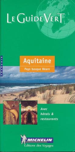 GUIA VERDE AQUITAINE (FRANCES), de SIN AUTOR | portada del libro