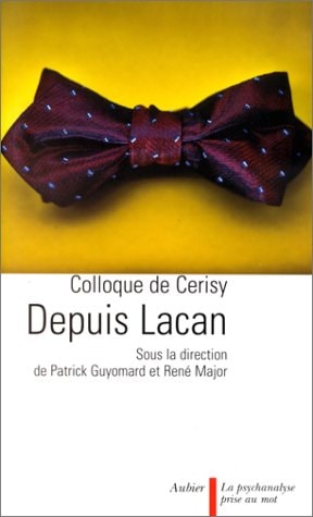 DEPUIS LACAN, de Guyomard | portada del libro