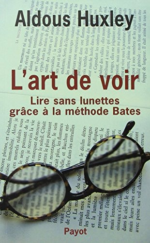 LART DE VOIR, de Aldous Huxley | portada del libro