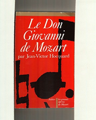 LE DON GIOVANNI DE MOZART, de Hocquard | portada del libro