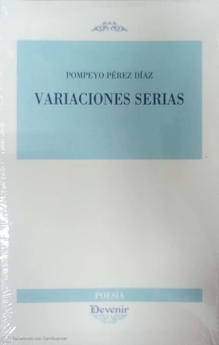 Variaciones serias, de PEREZ DIAZ | portada del libro